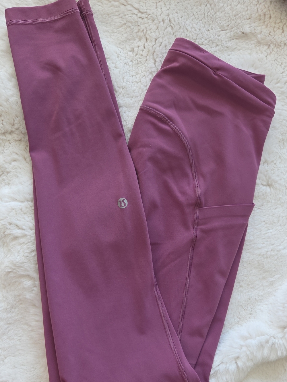 lululemon athletica Mauve Purple High-Rise Pocket Leggings